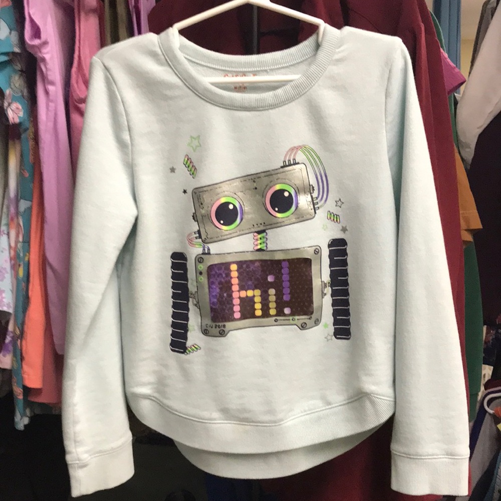Cat & Jack M 7-8 sweatshirt